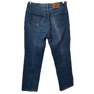 Levi's Men's Straight Jeans - Dark Blue Denim